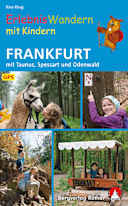 Buchcover Rother ErlebnisWandern mit Kindern: Frankfurt mit Taunus, Spessart und Odenwald